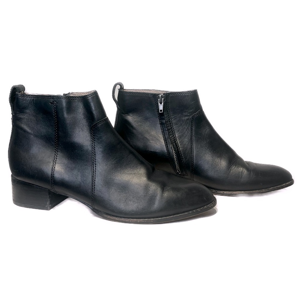 Madewell Camden Leather Ankle Boots Size 9.5 DD321